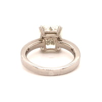 GIA Certified 3.37 Carat H-IF Emerald Cut Diamond Ring