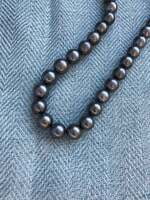 Tahitian Cultured Pearl Necklace with White Gold Clasp Tahitian Cultured Pearl Necklace with White Gold Clasp