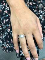 Attractive Diamond Ring in 18 Karat White Gold Attractive Diamond Ring in 18 Karat White Gold