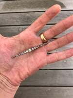 Fine Edwardian Bar Brooch with Old European Cut Diamonds Fine Edwardian Bar Brooch with Old European Cut Diamonds