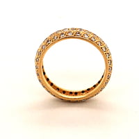 Diamond Eternity Ring in 18 Karat Yellow Gold