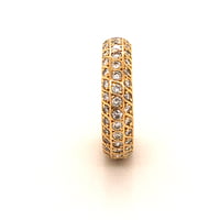 Diamond Eternity Ring in 18 Karat Yellow Gold