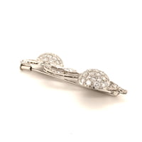 Elegant Diamond Brooch in Platinum 950