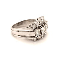 Diamond Ring in 14 Karat White Gold