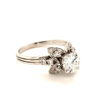 Attractive Diamond Ring in 18 Karat White Gold