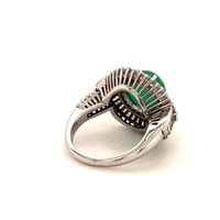 5.69 Carat Colombian Emerald and Diamond Ring in Platinum 950