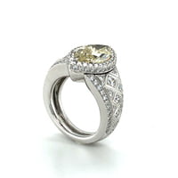 2.77 ct Marquise-Cut Diamond Ring by Avalon Swiss in 18 Karat White Gold