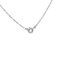 Gorgeous Belle Époque Négligée Diamond Necklace in Platinum 950