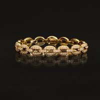 Timeless Cartier Diamond 18 Karat Yellow Gold Bracelet Timeless Cartier Diamond 18 Karat Yellow Gold Bracelet