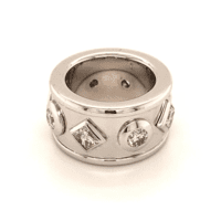 Diamond Ring in White Gold