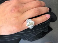 2.77 ct Marquise-Cut Diamond Ring by Avalon Swiss in 18 Karat White Gold 2.77 ct Marquise-Cut Diamond Ring by Avalon Swiss in 18 Karat White Gold
